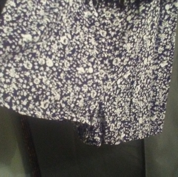 Black & white Romper shorts with fringe - Picture 3 of 4